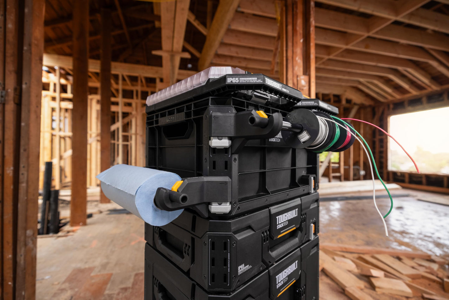 ToughBuilt StackTech Roll Holder, StackTech Accessorie TB-B1-A-32