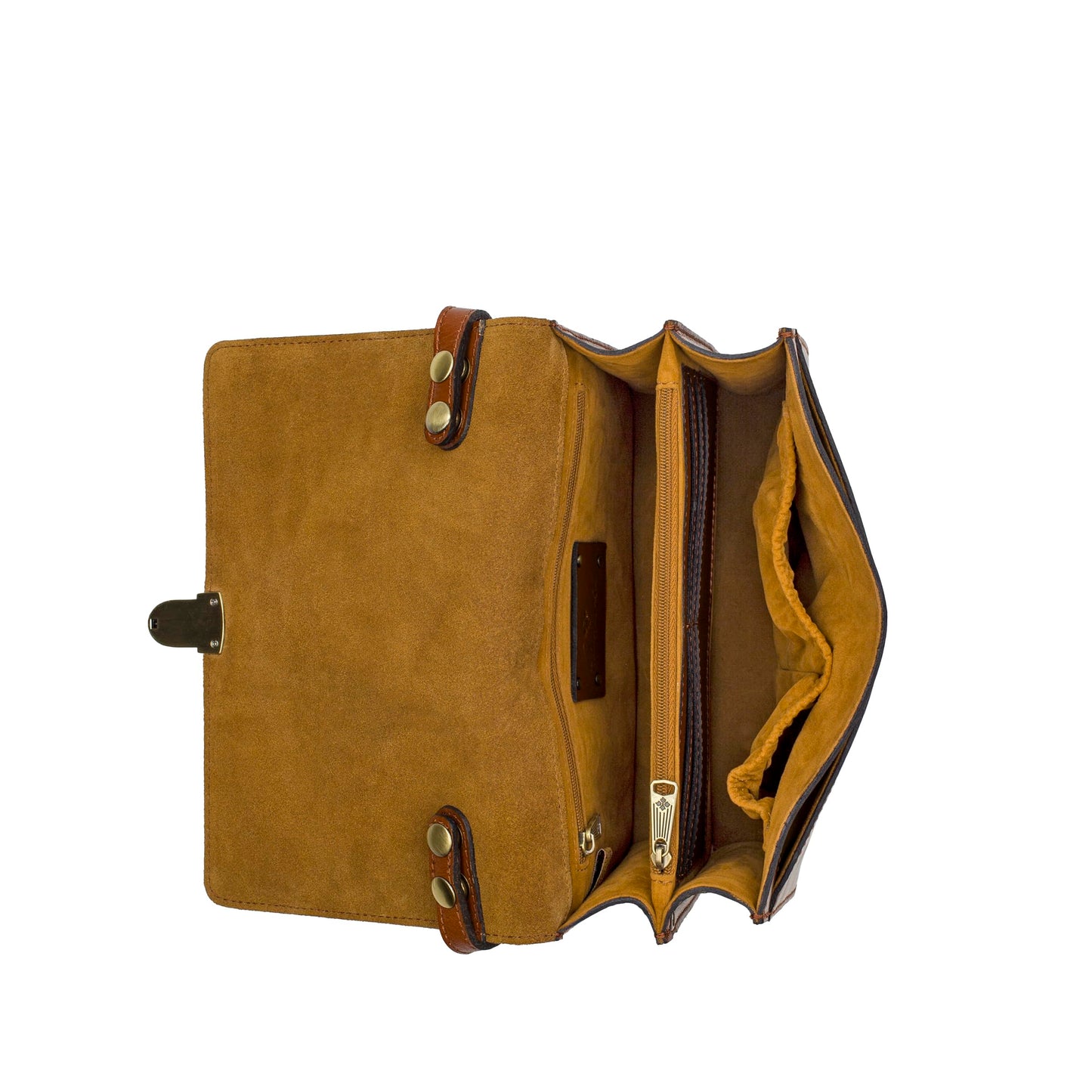Patricia Nash | Lanza Leather Crossbody Bag | Women's Crossbody Purse | Crossbody Clutch, Tan