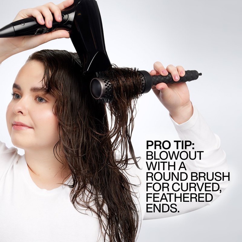 Redken Big Blowout Heat Protection Jelly For All Hair Types - Blowdry gel, Offers Shine and Texture with Frizz Control, Provides Volume for Fine Hair