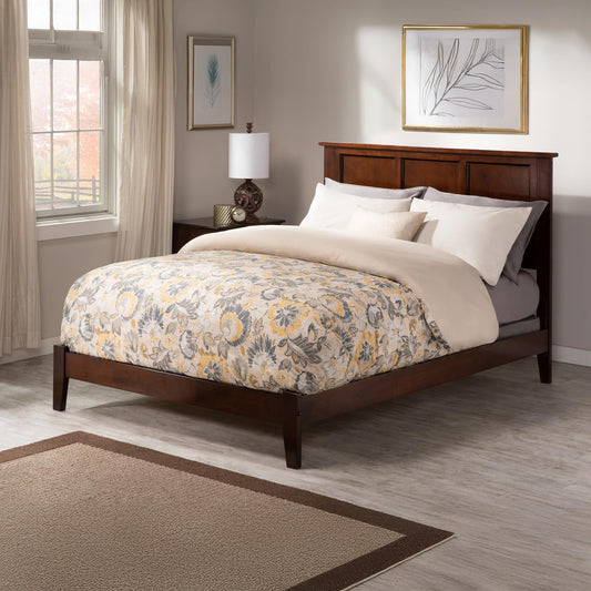 AFI, Madison Full Foundation Bed, Walnut