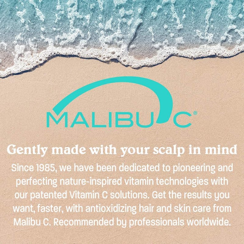 Malibu C REHABILIT8 Smoothing Protein Conditioner - Replenishes Hair Protein & Amino Acids to Prevent Breakage - Hydrating Conditioner for Damaged Hair