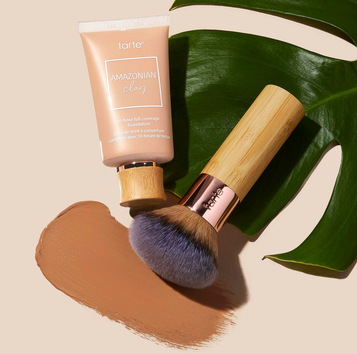 tarte Amazonian clay 16-hour Full Size coverage foundation – Matte Finish Foundation, Vitamin E for Hydration & Smooth Looking Skin, Vegan & Cruelty-Free, full size, tan-deep honey