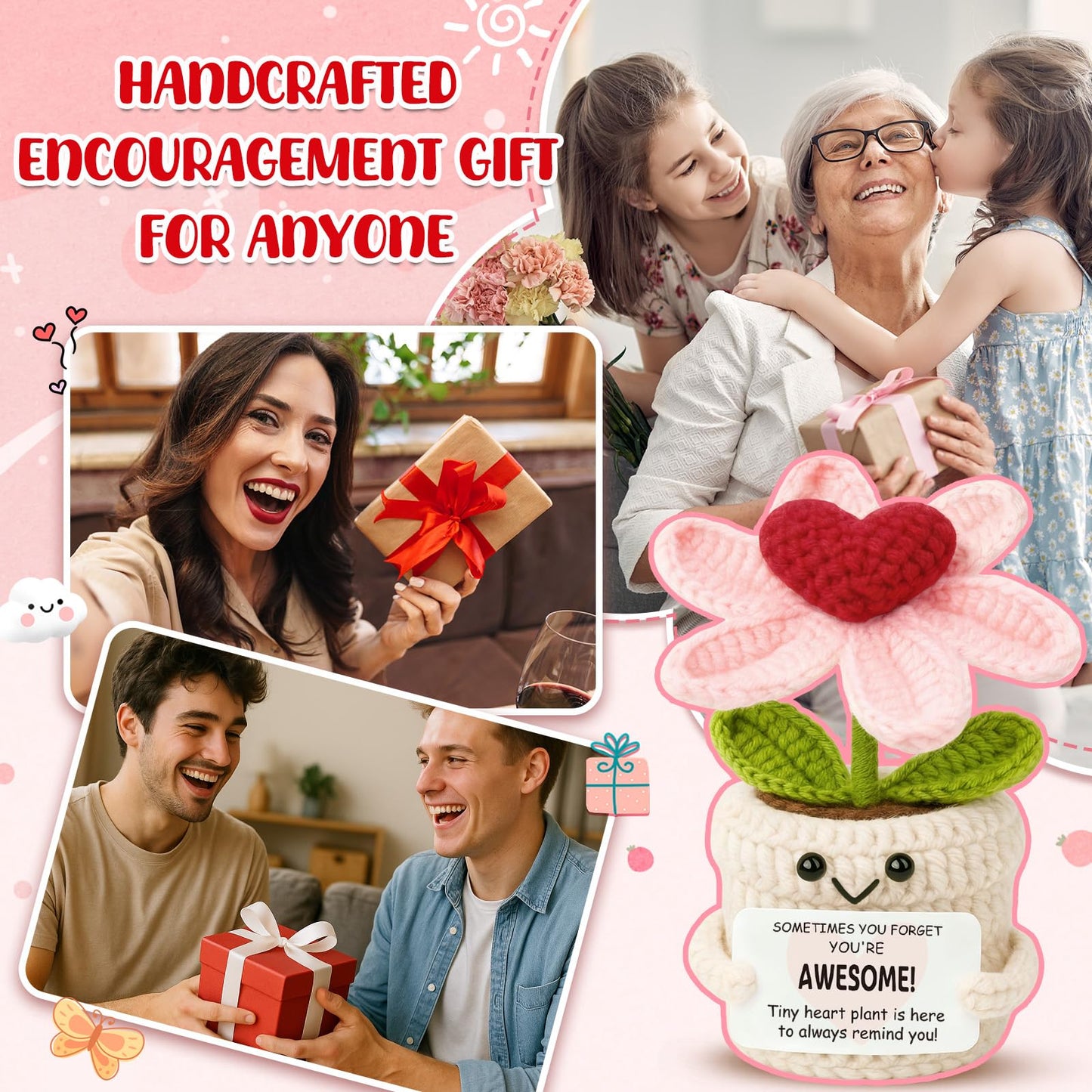 Frabaca You're Awesome - Galentines Valentines Inspirational Appreciation Thank You Gifts for Women Coworker Friend Sister Her Teacher