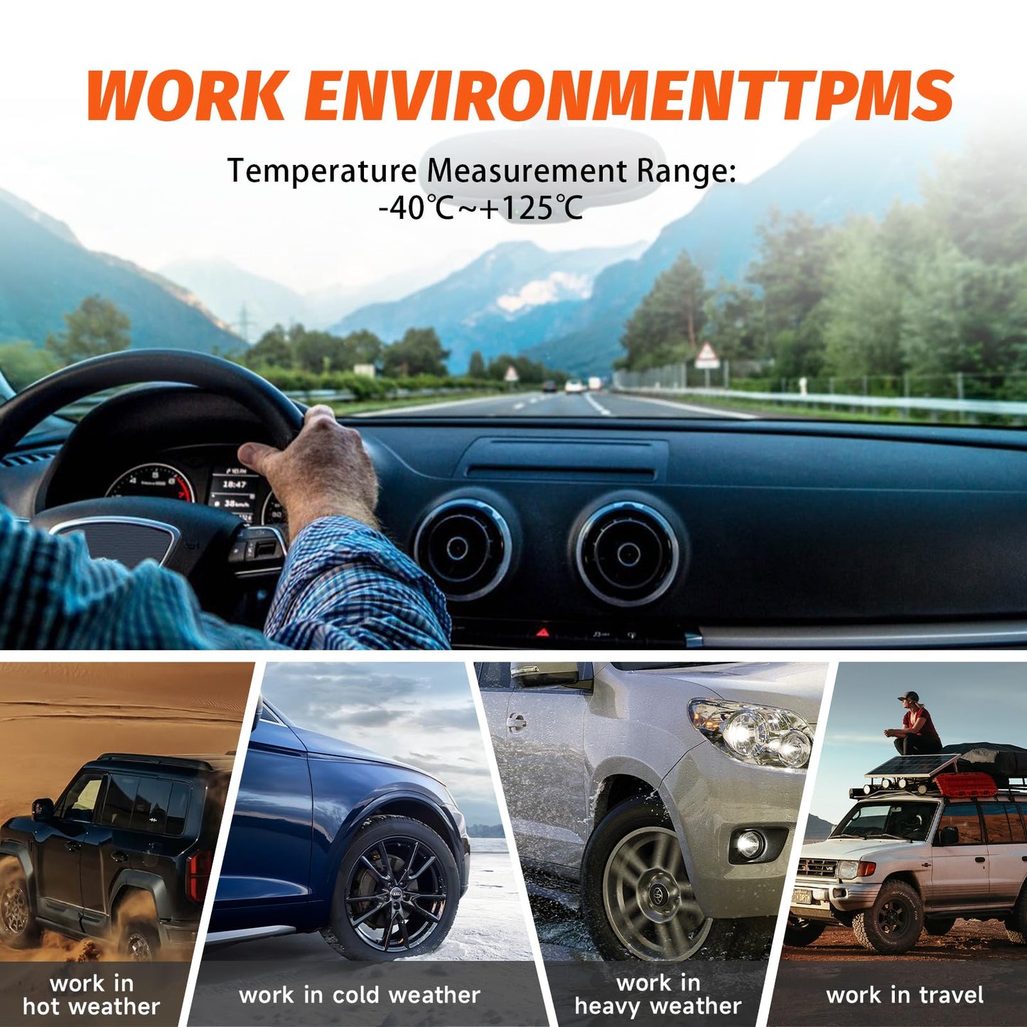 ATURMC Set of 4 TPMS Sensor Tire Pressure Monitoring Sensor 315MHz Compatible with Subaru Lion Outback B9 Chipeng OEM - Replaces# 28103AG00A
