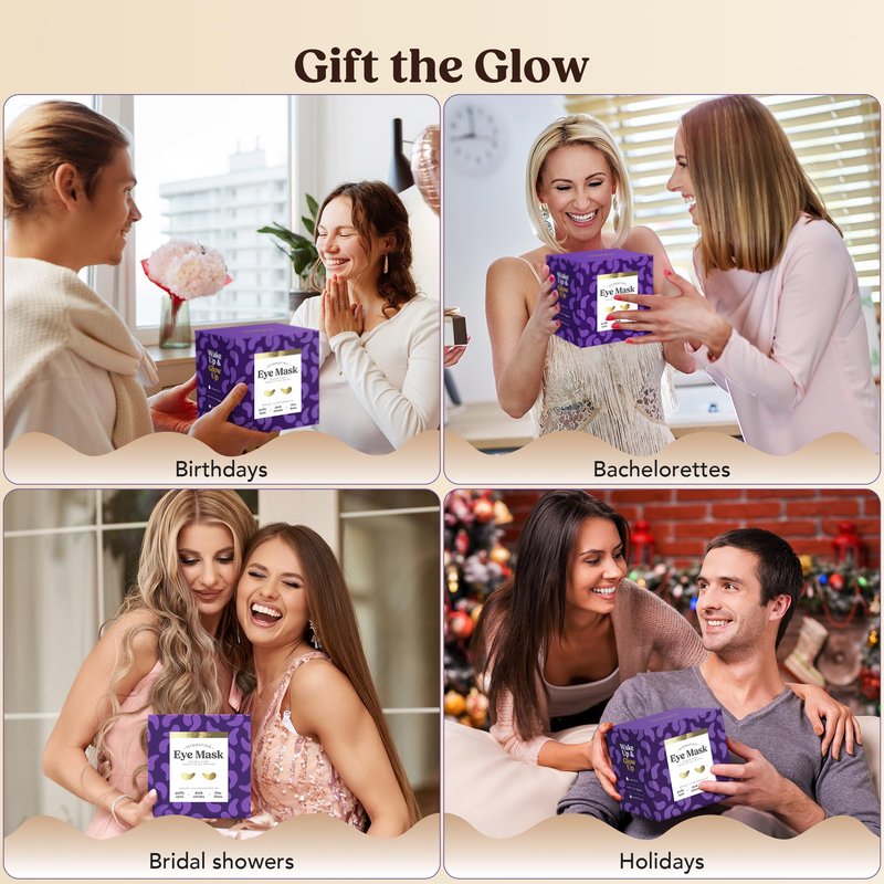 DERMORA Golden Glow Under Eye Patches