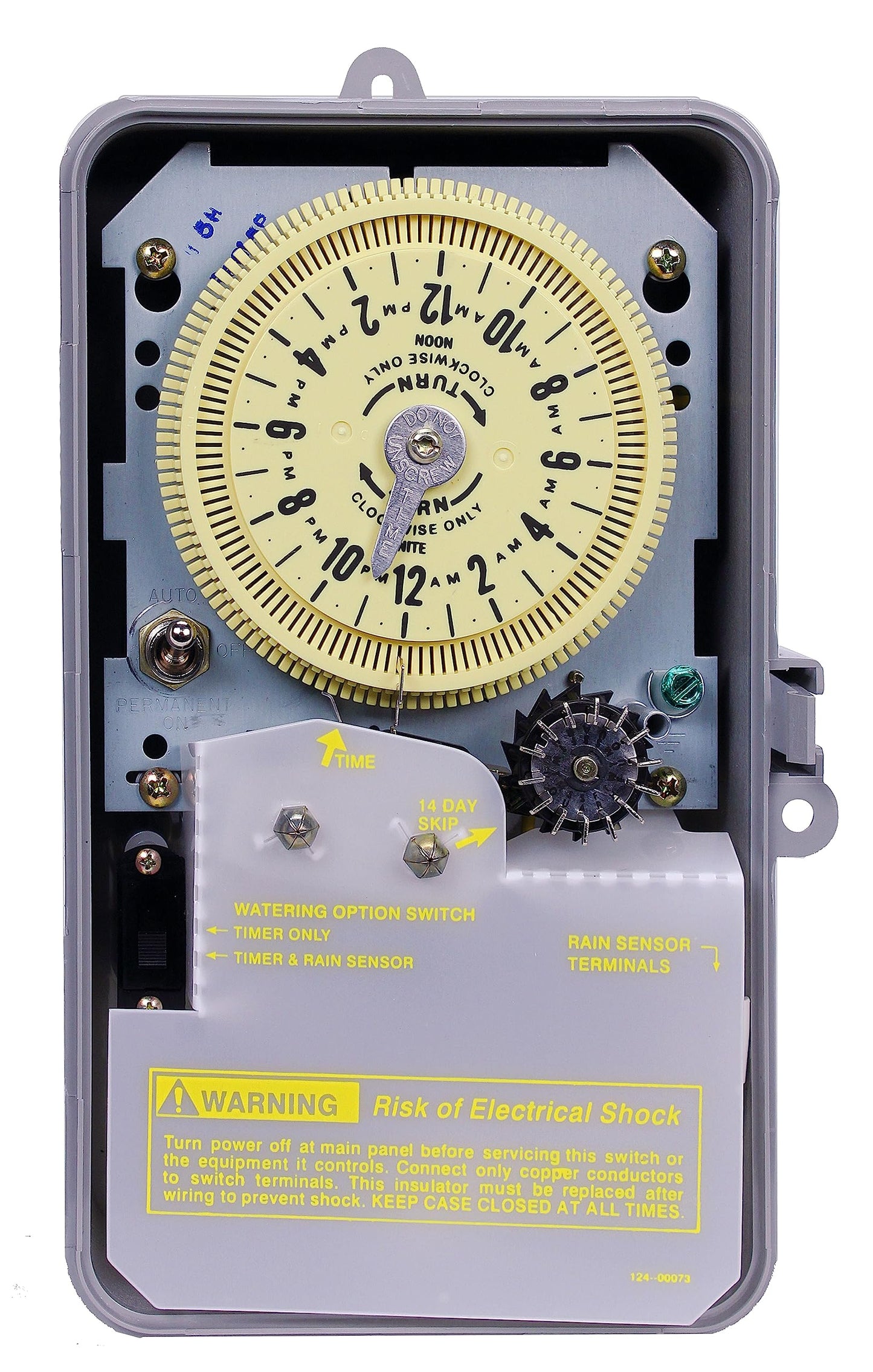 Intermatic R8816P101C Sprinkler & Irrigation Timer, 240V 3Hp DPST - Customizable Water Conservation with 14-Day Skipper - Rain-Ready, Smart Watering Control for Efficient Irrigation