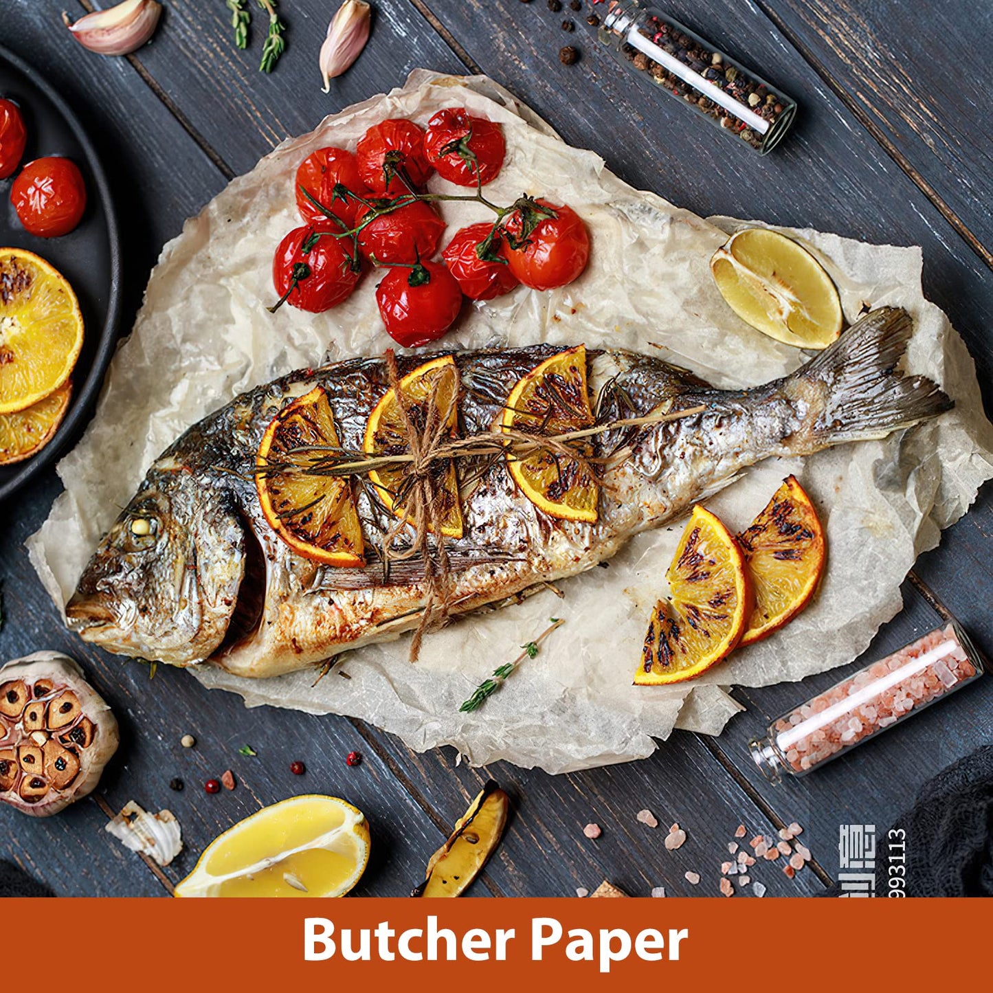 NEBURORA 100 Sheets Brown Butcher Paper - No Wax, Precut Square Wrapping Paper for Smoking Meats, Sublimation Heat Press - 12 x 12 inch