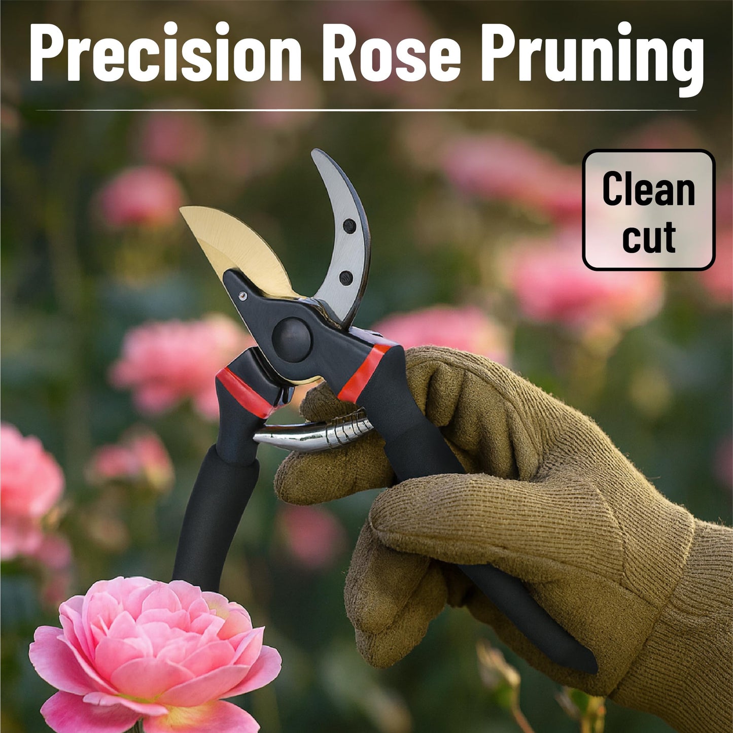 Mr. Pen- Pruning Shears, Garden Shears, 8" Professional, Titanium Blade, Garden Scissors, Gardening Shears
