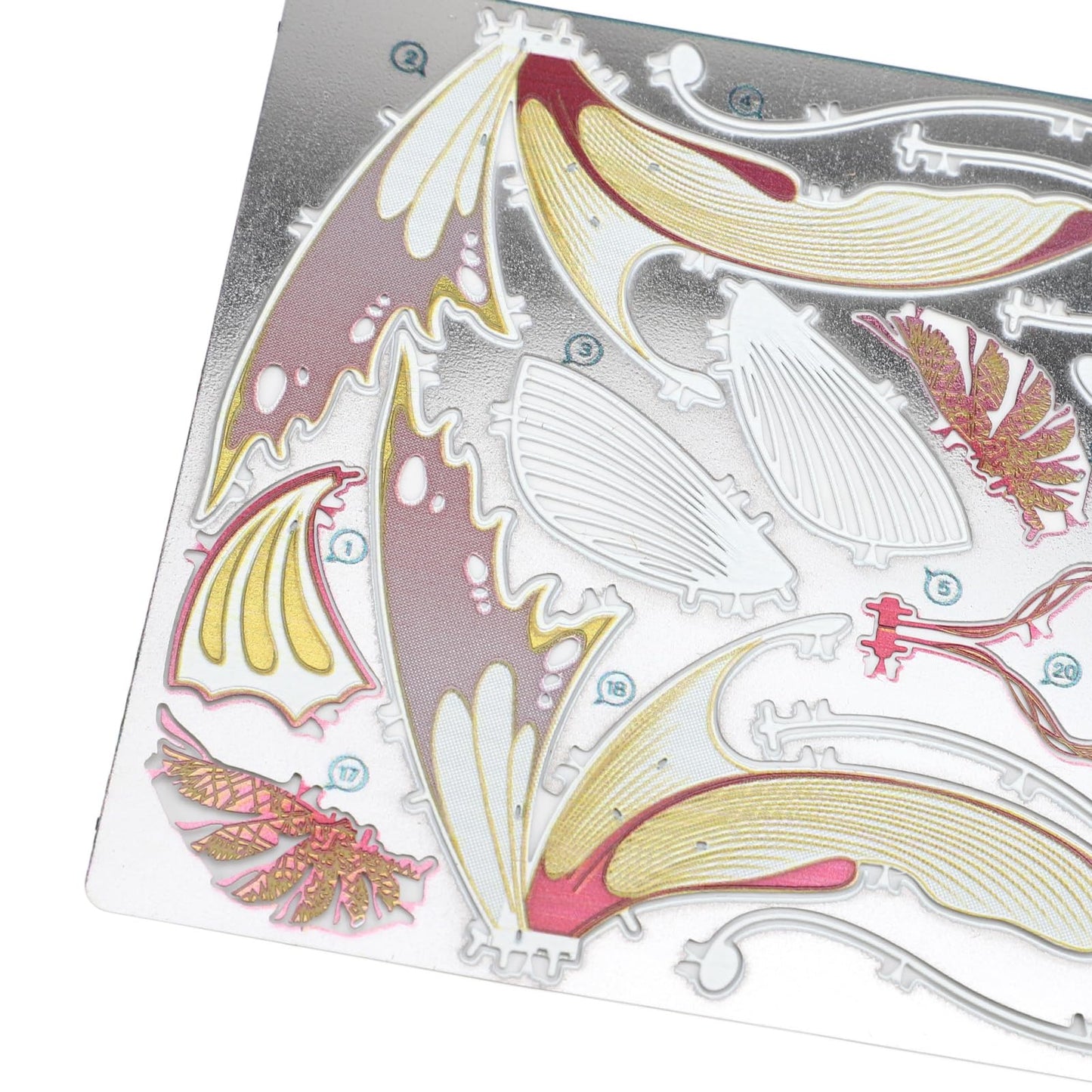3D Metal Puzzle for Teens and Adults, DIY Butterfly Model Metal Craft Building Kit, Stainless Steel Assembly Toy, Flying Animal Puzzles Toys, Birthday New Year Gifts