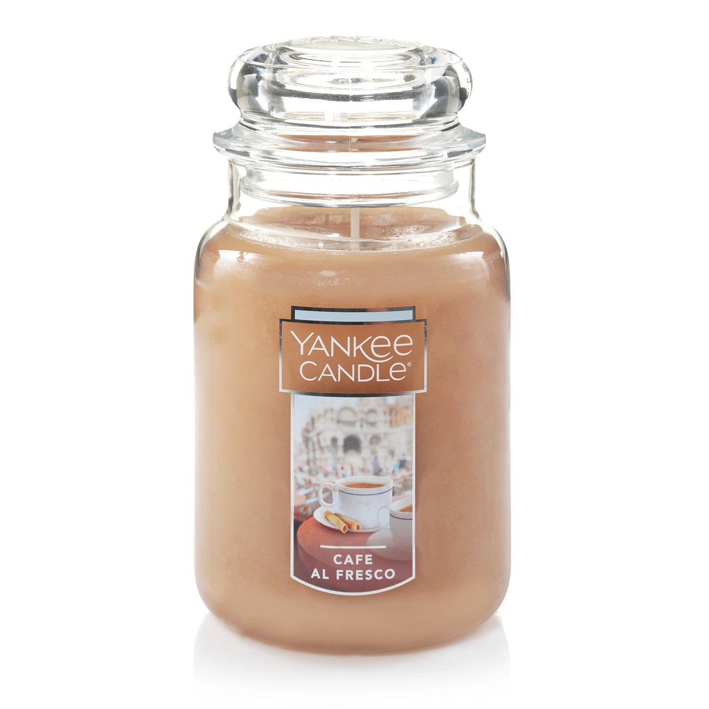 Yankee Candle Café al Fresco Scented Classic 22oz Large Jar Single Wick Candle Over 110 Hours of Burn Time