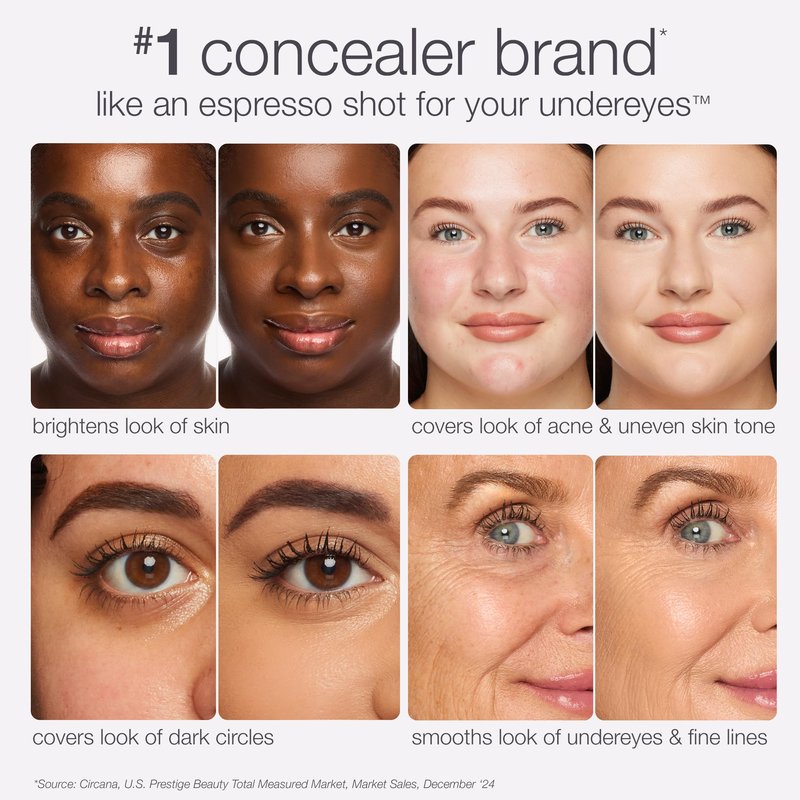 tarte shape tape creamy concealer – Full Coverage Makeup with Built-In Eye Cream, 24HR Hydrating Natural Moisturizing Matte Finish for Redness & Fine Lines, Vegan & Cruelty-Free, full size, 12N