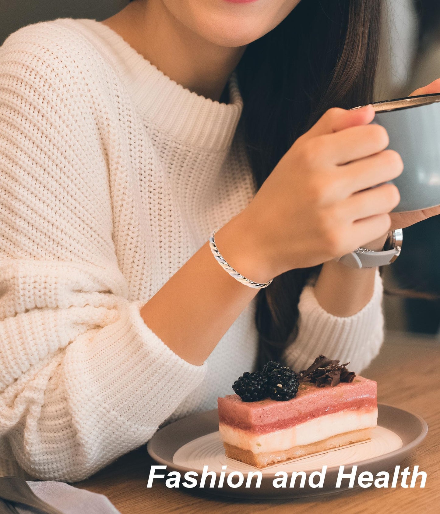 UtenoTureH Magnetic Copper Bracelet for Women for Arthritis, Pure Copper Adjustable Bracelets with 3500 Gauss Magnet ((C008SGR))
