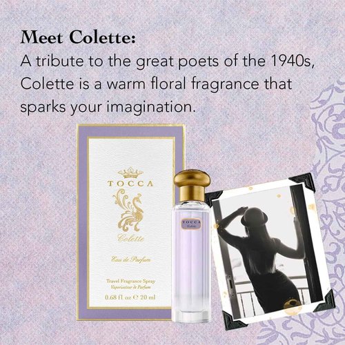 Tocca Women's Perfume (20 ml) & Dry Body Oil (100 ml) Set in Colette - Warm Floral, Bergamot, Sandalwood, Pink Peppercorn