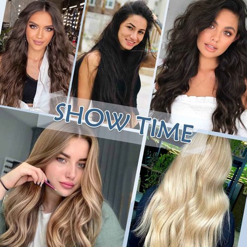 Benehair U Tip Hair Extensions Real Human Hair #60 Platinum Blonde Straight 22 Inch Keratin Hair Extensions Hot Fusion for Women 100 Strands Pre Bonded Silky Invisible Remy Human Hair 50g