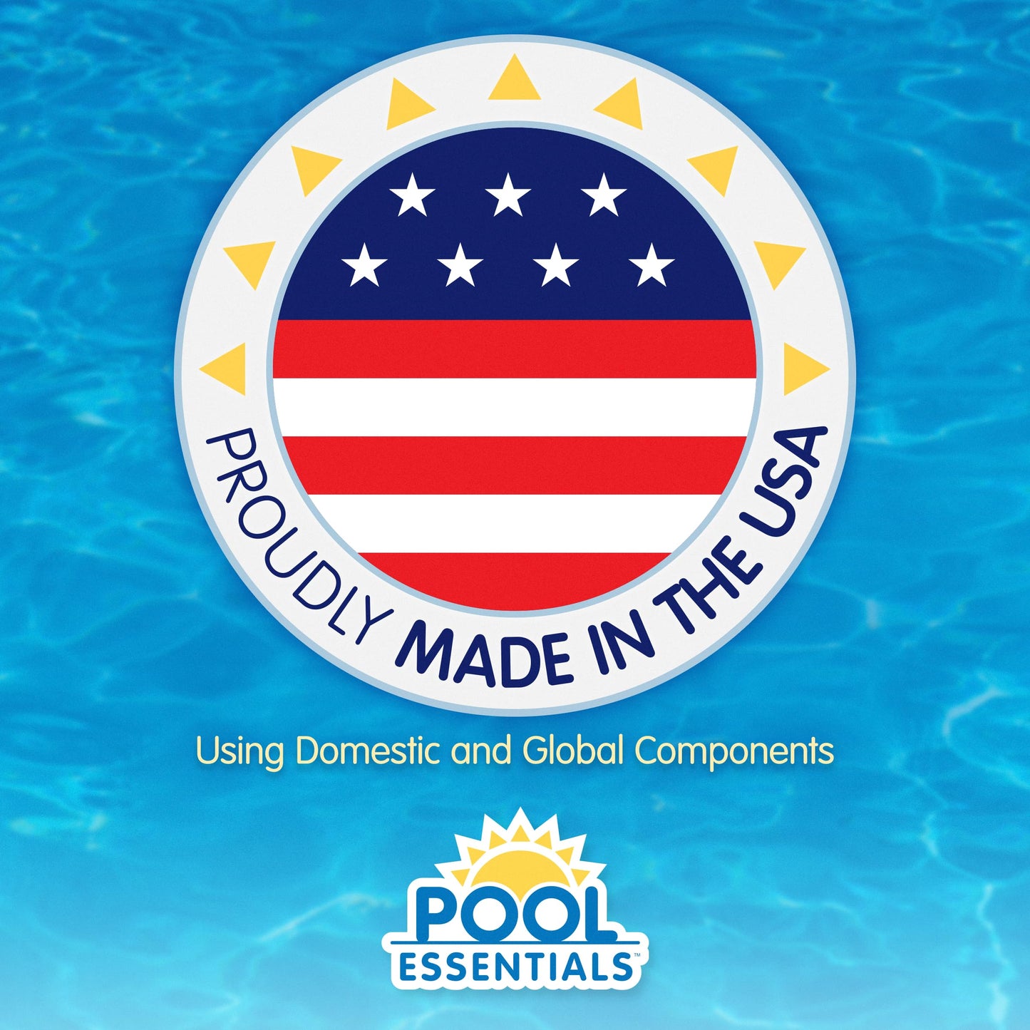 Pool Essentials 1" Swimming Pool Chlorinating Tablets, Kills Bacteria & Controls Algae, 1.5LB