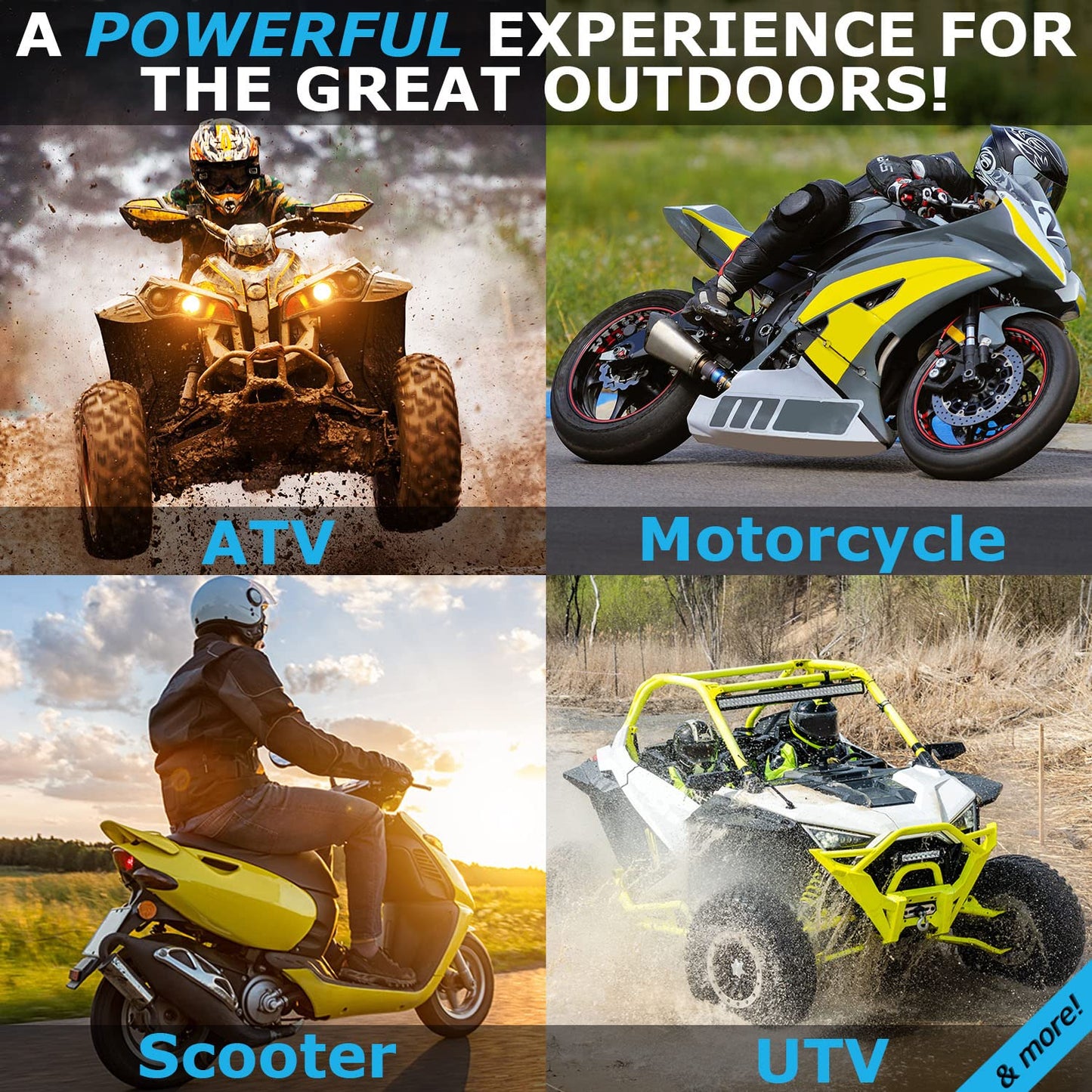 Mighty Max Battery YTX4L-BS SLA Battery for ATV Quad Dirt/Pit Bike 50/70/110/125 CC Brand Product