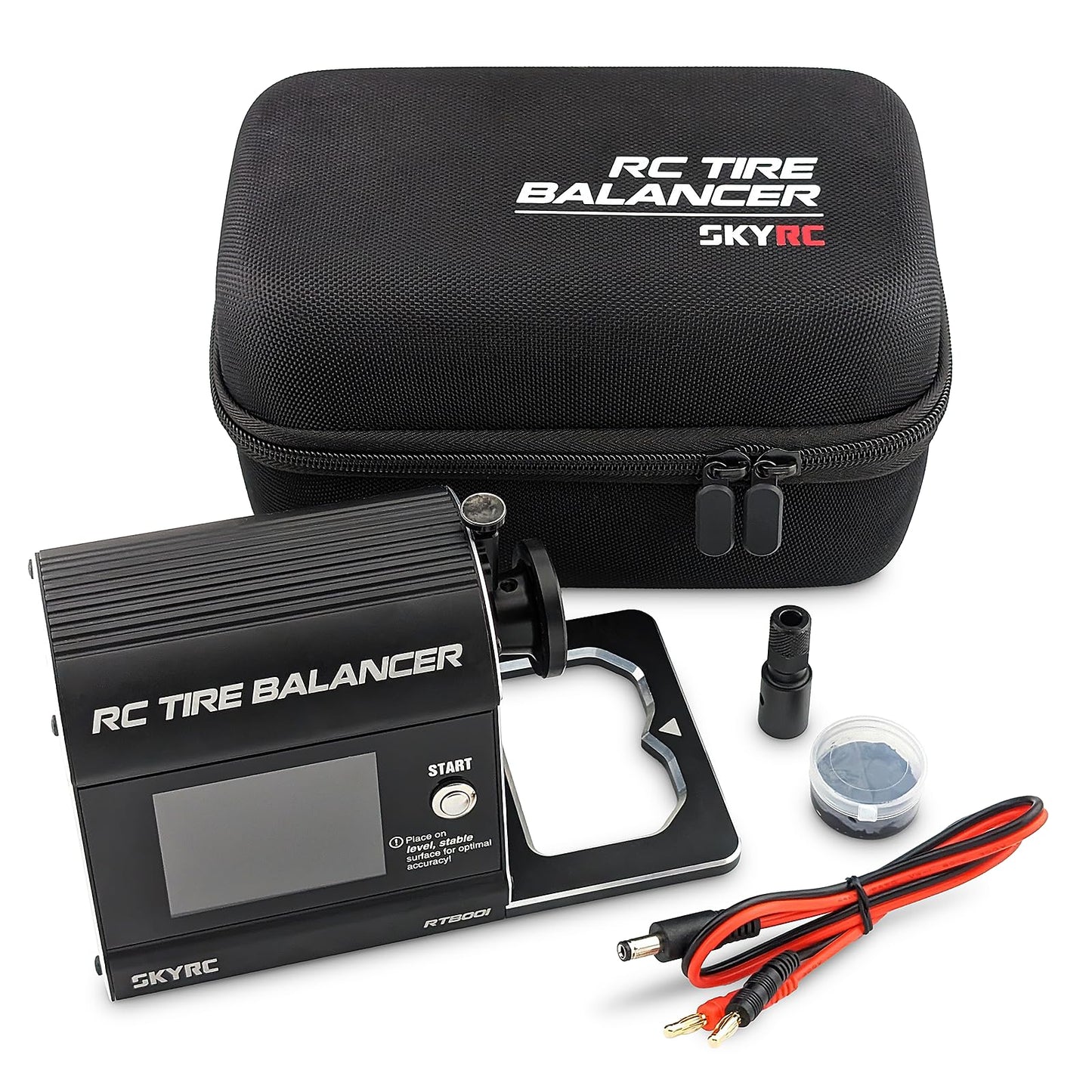 SKYRC Precision Digital Tire Balancer for 1/10 RC Cars and Trucks, Bluetooth
