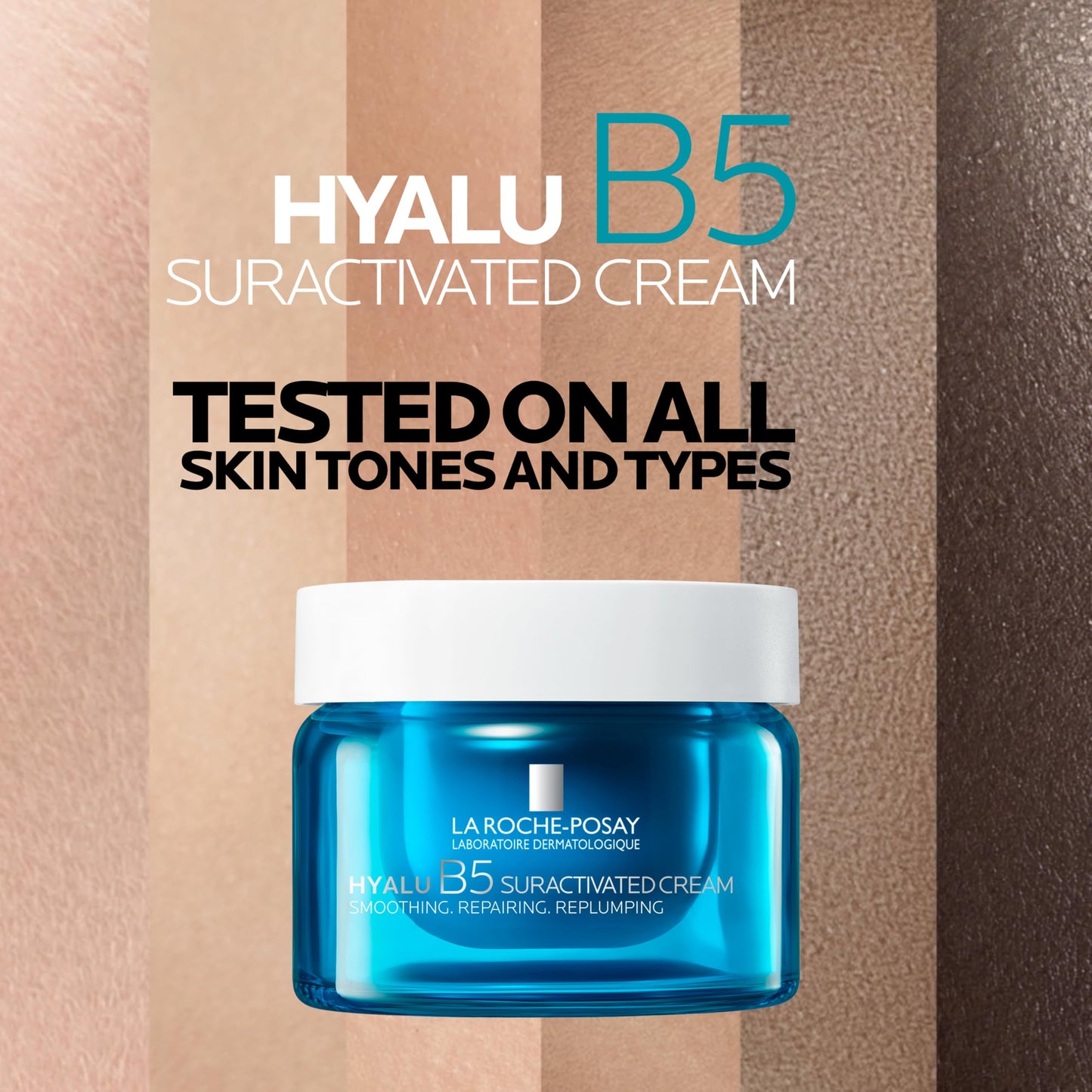 La Roche-Posay Hyalu B5 Suractivated Anti-Aging Face & Neck Cream Refill, Firming Face Moisturizer With 3 Types of Hyaluronic Acid for All Skin Types, 72hr Hydration + Anti-Wrinkle, 1.7fl oz