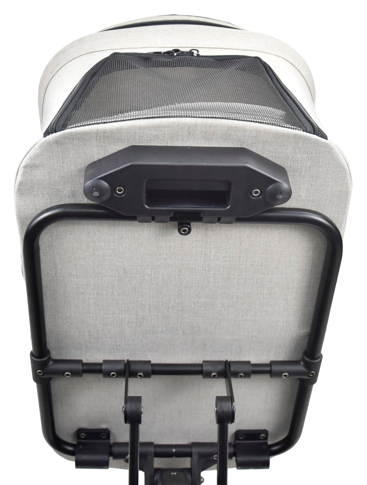 ROODO 2026 Upgraded Version 3 in 1 Dog Cat Stroller with Detachable Carrier Lightweight Folding Portable All Terrain Pet Travel System Puppy Kitty Doggie Bunny Stroller for 30lbs(Light Khaki)