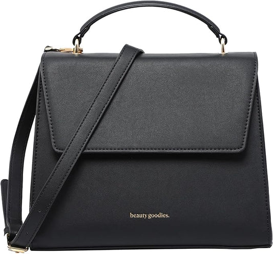 BEAUTYGOODIES Insulated Lunch Bag for Women, Aesthetic Lunch Boxes and Classy Tote Bag Purse with Strap, Professional Ladies Lunch Bags, Chic Lunch Box for Women, the Office and Workplace