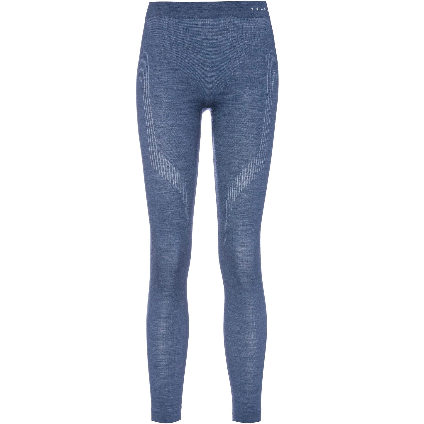 FALKE Women's Wool Tech. Long Base Layer Bottom, Blue (Capitain 6751), S