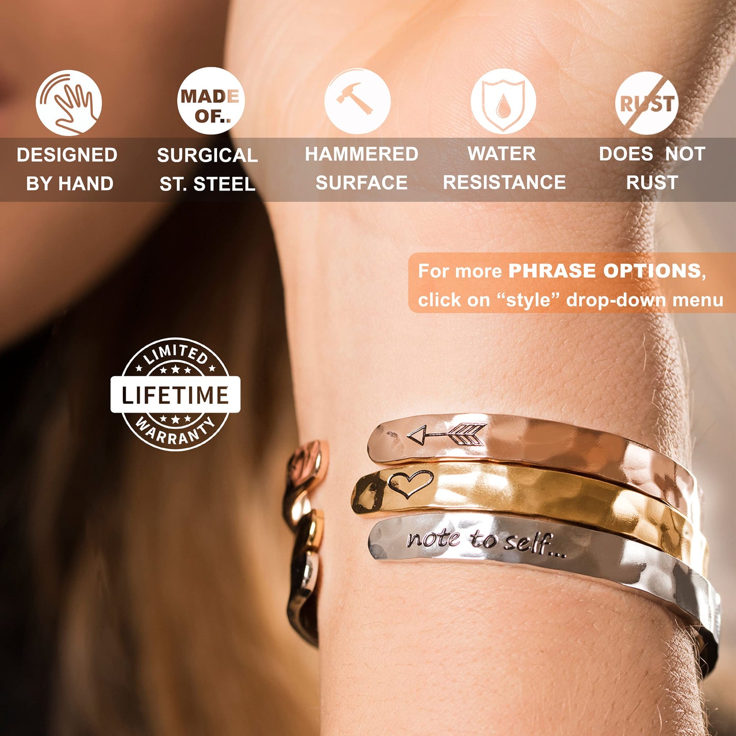 Carviell Love Bracelet, Gifts for Friend, for Wife, Girlfriend, I Love You Gift for Her, Birthday Present from Husband, Sister, Lady, Lover, Gal, Mistress, Ladylove, Inamorata Jewelry