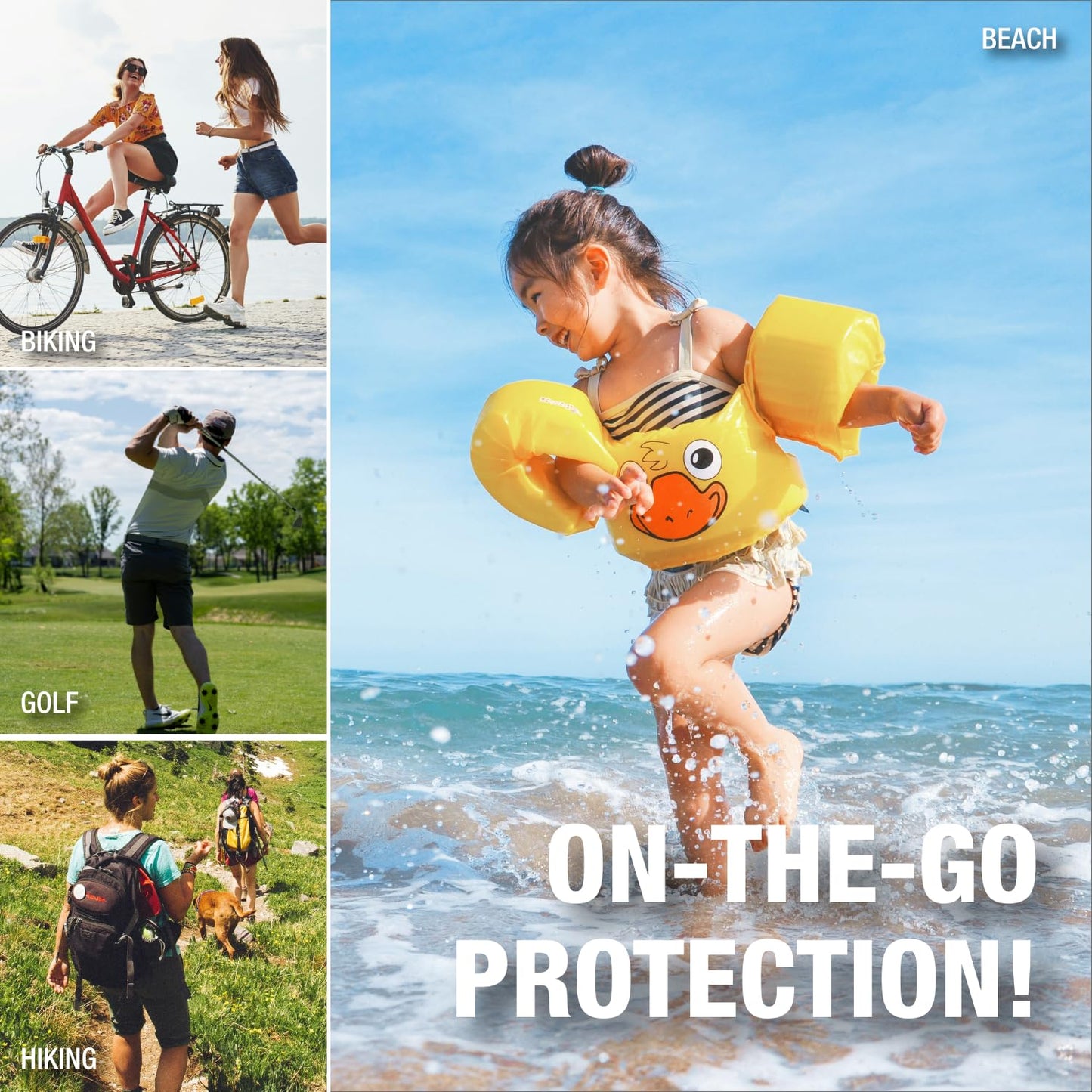 CoreTex Sun X 50 SPF Broad Spectrum Sunscreen Lotion - 1 Gallon Jug & Pump Bottle of Paraben, Oxybenzone, Octinoxate, & Oil Free Sunscreen - No White Cast and Water Resistant Up to 80 Minutes