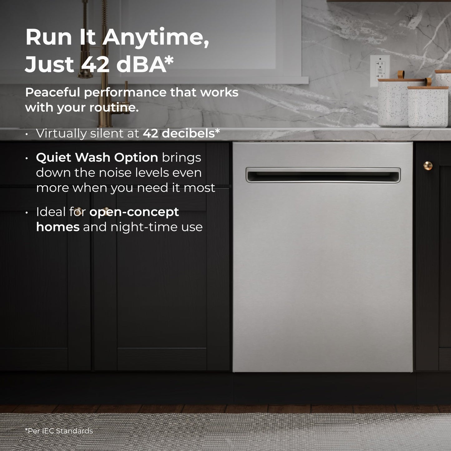 Kenmore Elite 24" Built-In Dishwasher - UltraWash Plus, TurboDry, QuietWash, SmartWash & TurboFlex Third Rack - 15 Place Settings - 42 DBA - ENERGY STAR Certified - Stainless Steel