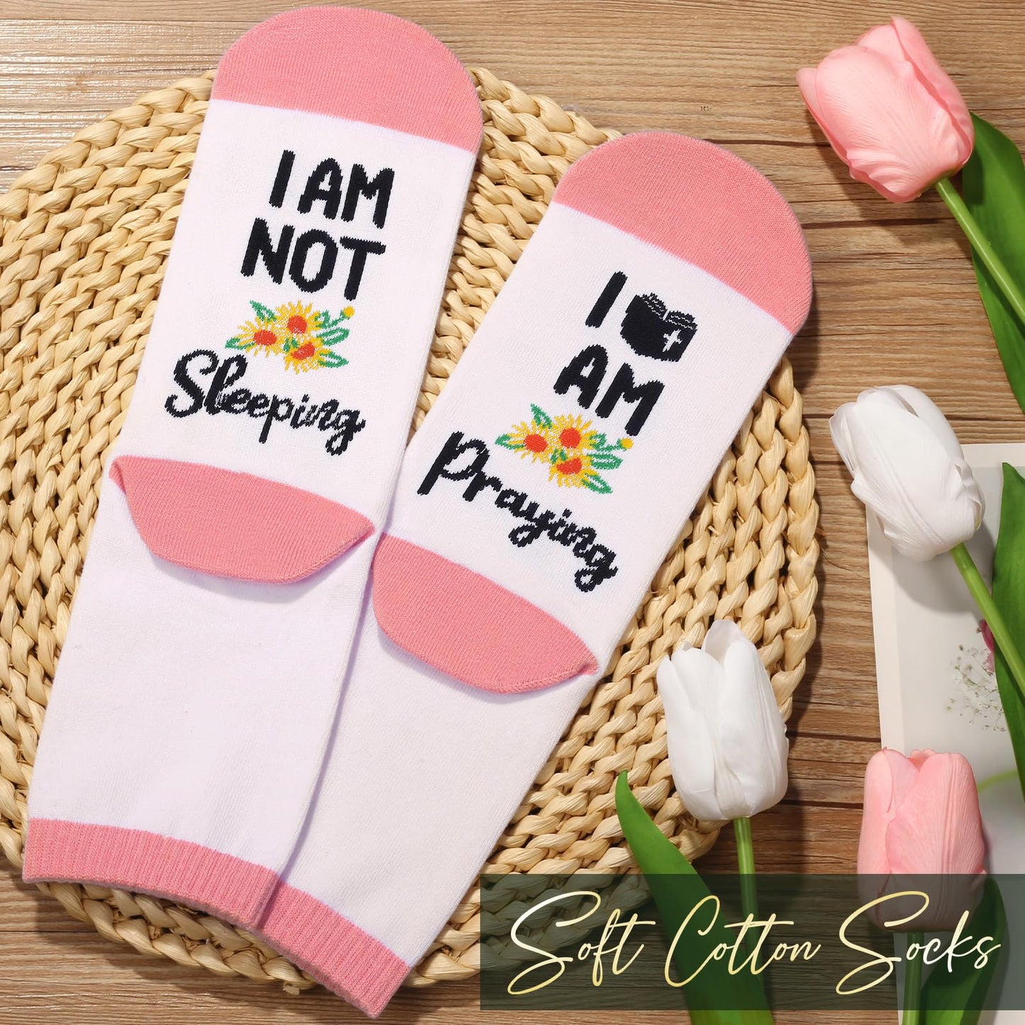 Christian Gifts for Women Faith, Inspirational Religious Gifts for Women, Catholic Spiritual Gift Basket, Unique Mothers Day Birthday Gifts for Women Mom Sister Friends Wife Grandma w/Canvas Tote Bag
