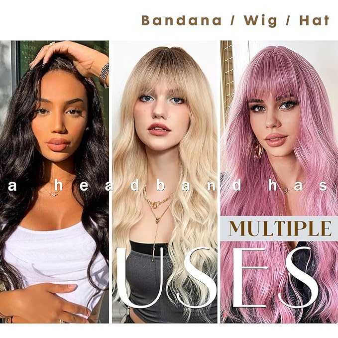 Wig Grip for Keeping Wigs in Place Wigs Grip band for Lace Front No Slip Wig Gripper Bands Accessories for Women