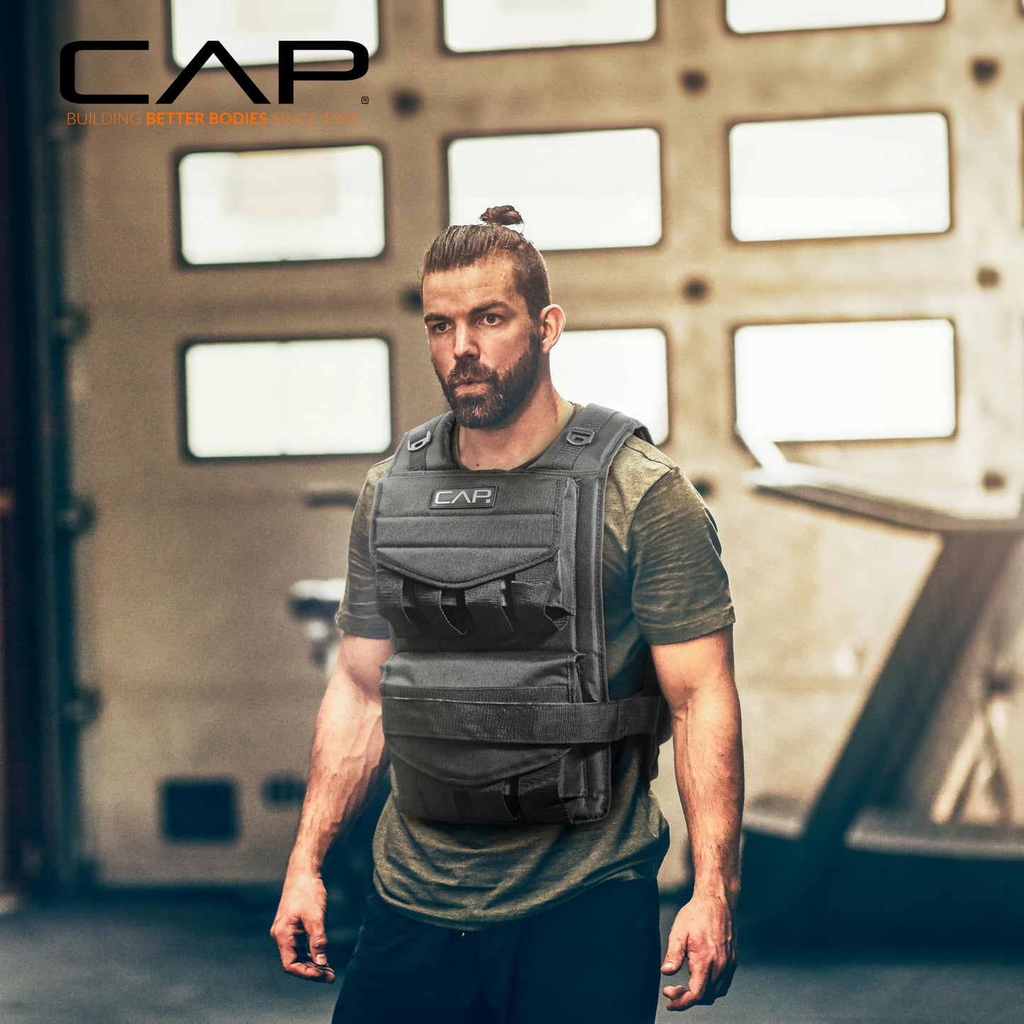 CAP Barbell Adjustable Weighted Vest, 70 lb