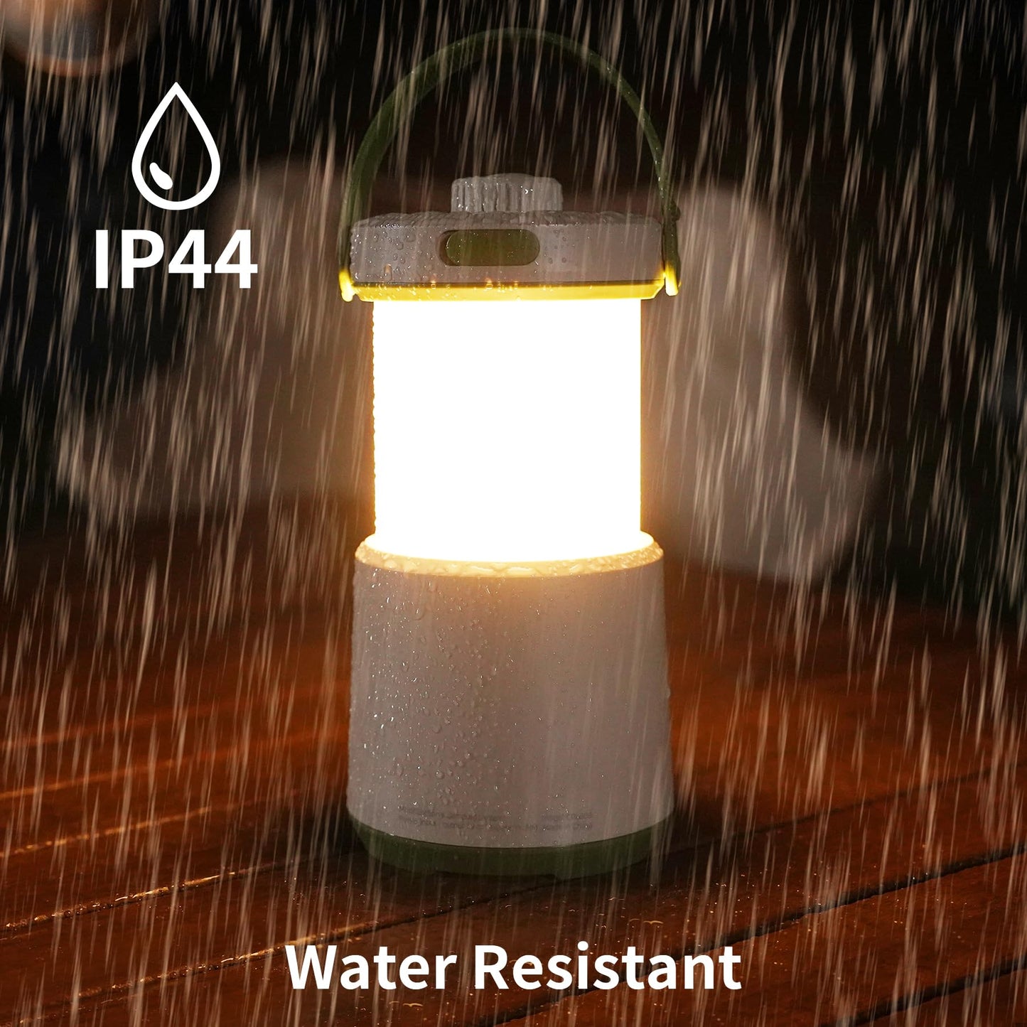 HALOSTORMS LED Camping Lantern Rechargeable, 800LM, 230Hours Runtime, 5 Modes Camping Light with Red Light, IPX4 Waterproof Lantern Flashlight for Hurricane,Emergency,Power Outages,Home,Hiking