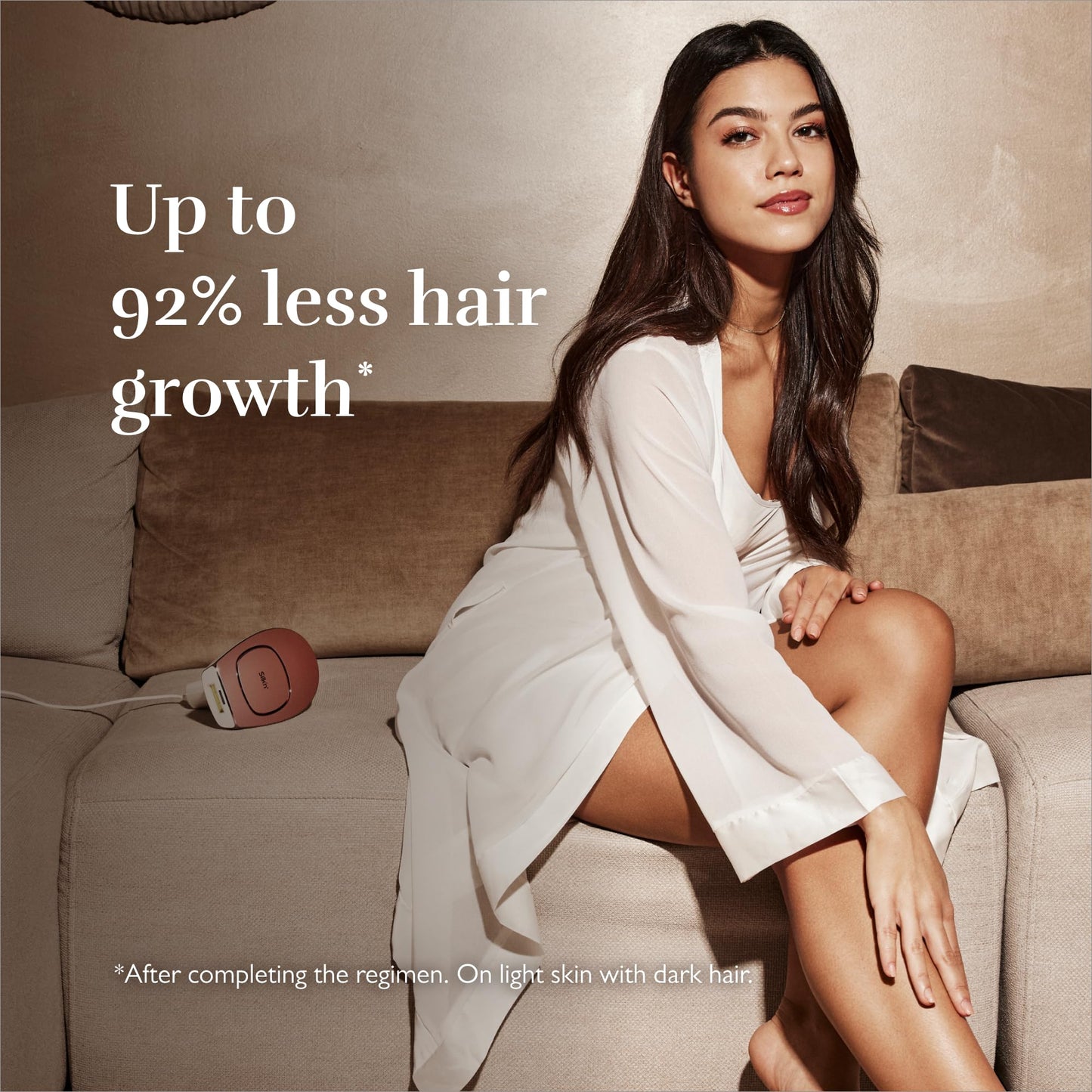 Silk'n Motion Premium IPL Laser Hair Removal Device for Women and Men, Painless Permanent Hair Reduction at Home for Face & Body, 3 Safety Sensors, Skin Sensor and Auto-Adjust System