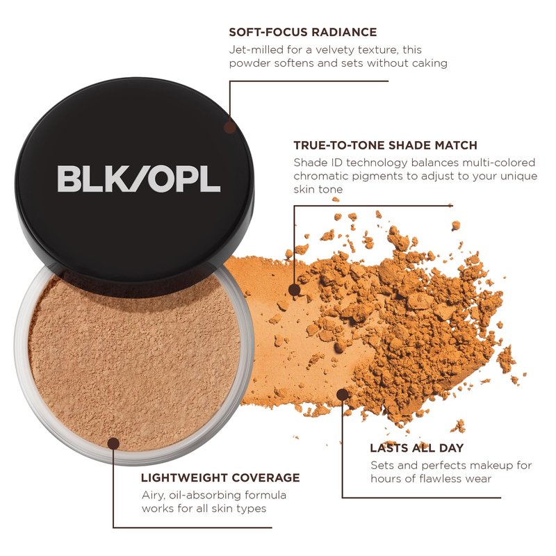 Black Opal Deluxe Finishing Powder, Medium, 1 Oz