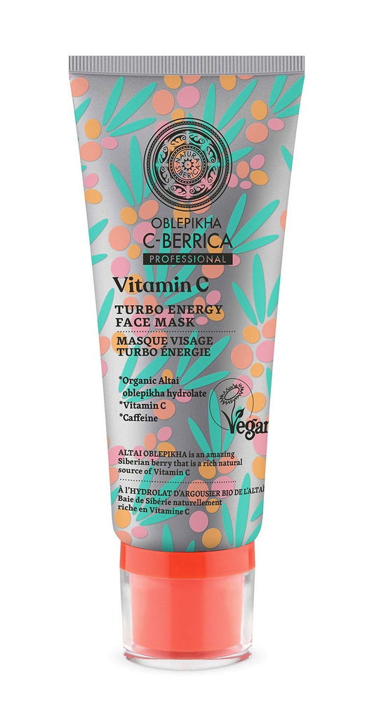 Natura Siberica C-Berrica Turbo Energy Natural Face Mask 3.38 fl oz