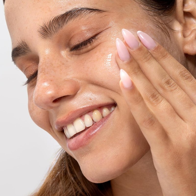 Cliganic Hydrating Facial Gel Cleanser - Gentle Face Wash with Jojoba, Rosehip & Argan Oils | Balanced Glowing Skin