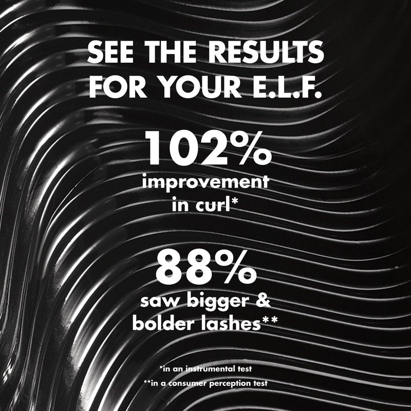 e.l.f. Incredi-Curl Mascara, Volumizing Mascara For A Bold, Lasting, Lifted Curl, Smudge-Resistant Formula, Vegan & Cruelty-Free, Dark Brown