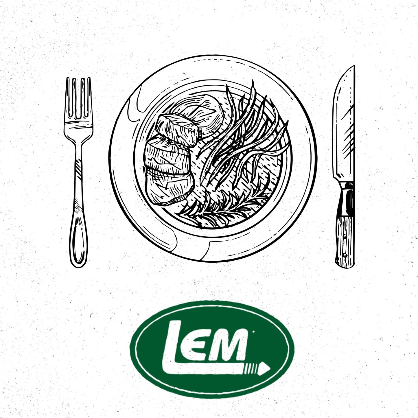 LEM Products 330 lb. Stainless Steel Digital Scale, Silver