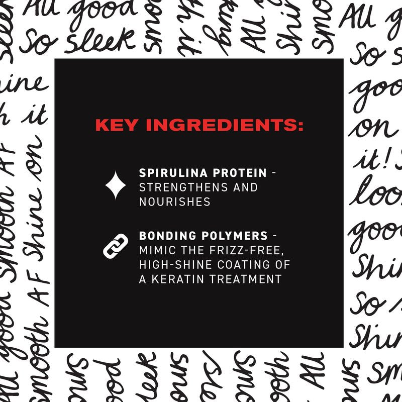 IGK GOOD BEHAVIOR Spirulina Protein Smoothing Spray Travel | 4 Day Keratin Like Treatment + Frizz Control + Heat Protectant | Vegan + Cruelty Free | 2.4 Oz