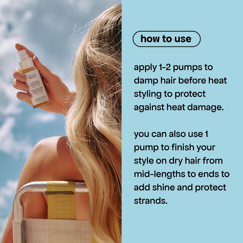 BONDIBOOST Rapid Repair Bond Builder Oil + Heat Protection [1.86 fl oz], Hair Oil for Damaged Hair, Strengthening & Nourishing Formula for Smoother + Healthier + Shinier Results