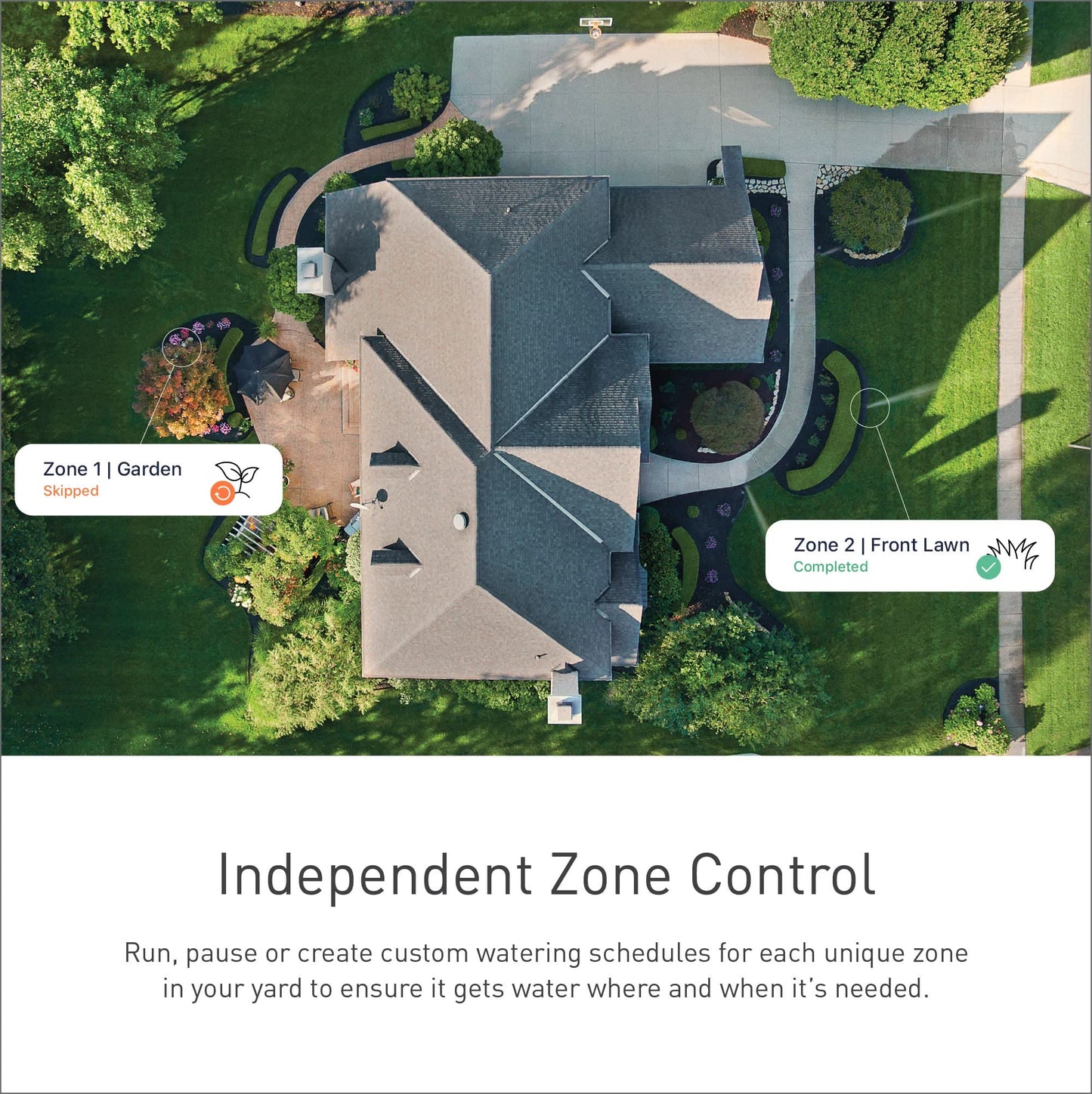 Moen 16-Zone Smart Sprinkler Controller, Wi-Fi Connectible Smart Irrigation System with Automatic Water Timer, WICNT016G1USA