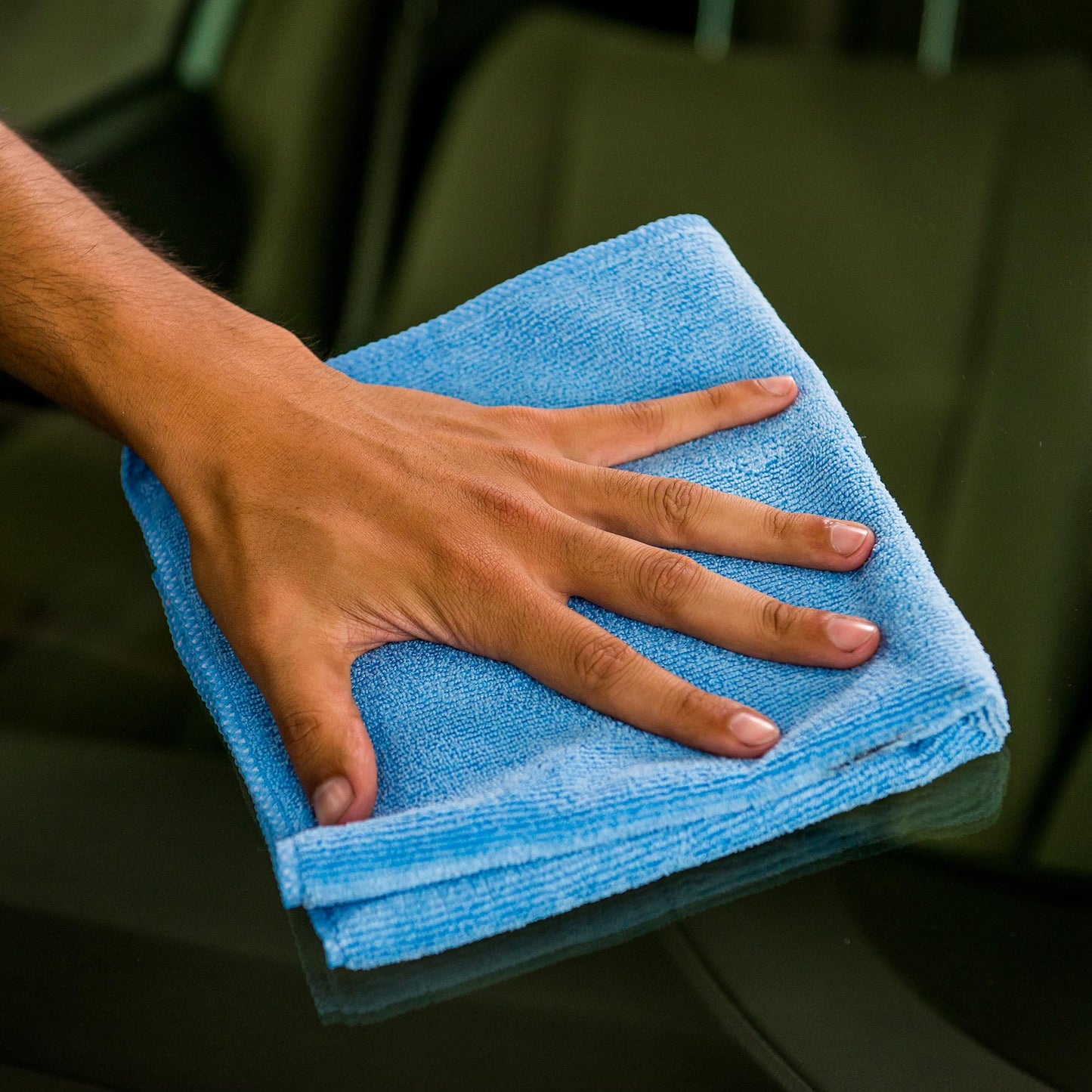 Chemical Guys Car Cleaning Kit Interior 9-Piece - Total Interior Cleaner, Sticky Icky Green Apple & Strawberry Detailing Gel, 3 Detailing Brushes, 3 Towels, Safe for Cars, Trucks, SUVs & More