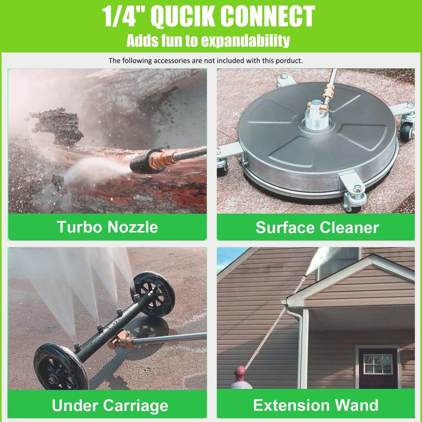 4200PSI Pressure Washer 4.0GPM Gas Power Washer 212CC Gas Powered Washing Machine Commercial High Pressure Washer with 25ft Hose&5 Nozzles for Patio Garden Yard Vehicle,EPA/CARB/ETL (Black)