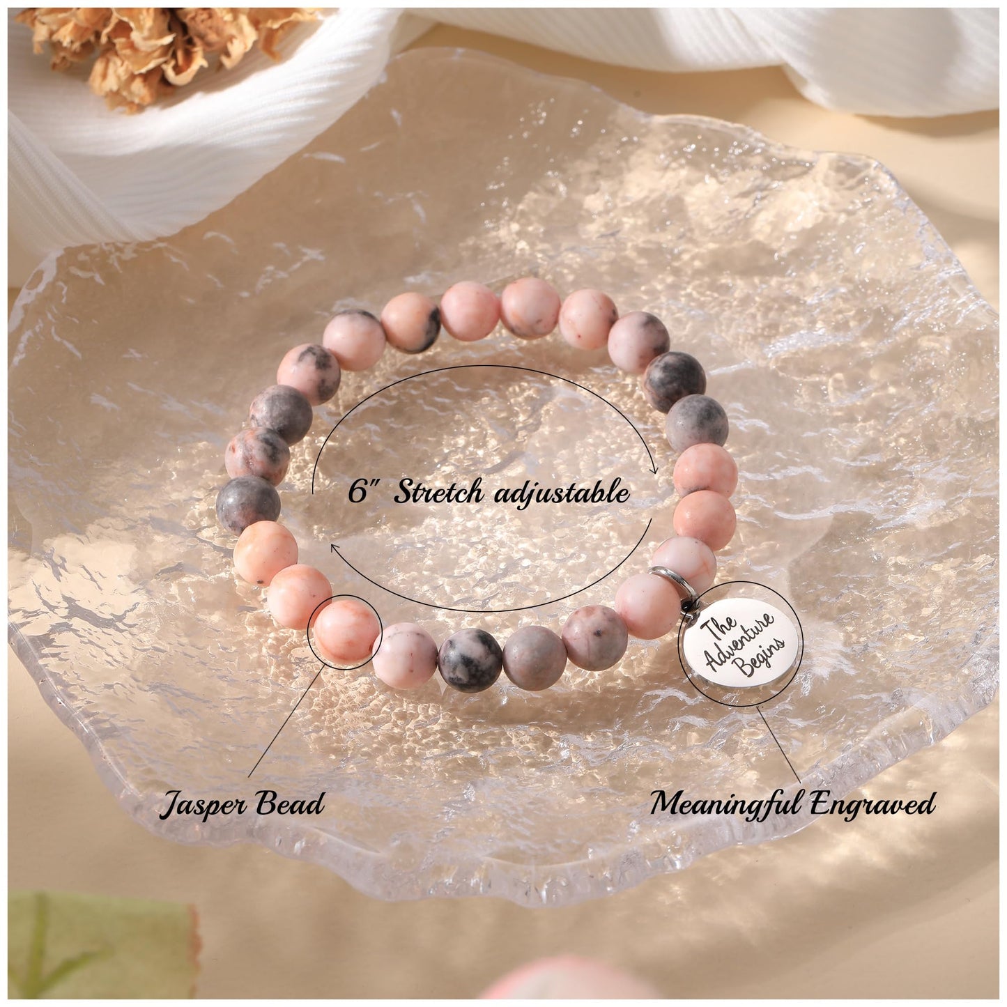 Sistble College Graduation Gifts, 2026 Graduation Bracelet Class of 2026 High School Inspirational Gifts for Women Daughter Granddaughter 8th 5th Grade Jewelry for Teens