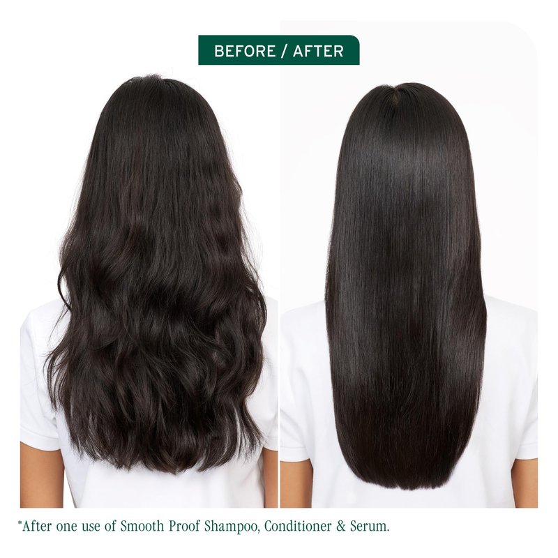 Biolage Smooth Proof Serum - Hydrates & Heals Brittle Strands, Frizz Control Hair Serum, For Frizzy Hair, Strengthens and Adds Shine, With micro-dosed Camellia Oil & Glycerin