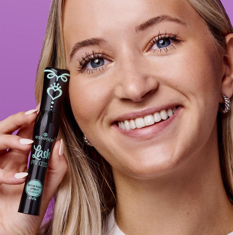 essence | Lash Princess False Lash Effect Mascara | Volumizing & Lengthening Mascara with Conic Fiber Brush | Vegan & Cruelty-Free