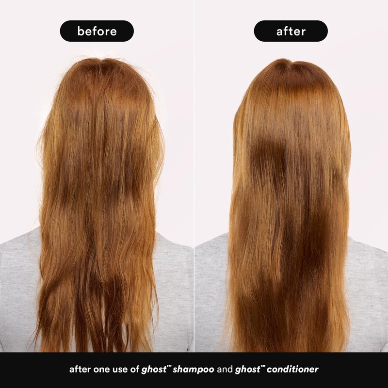 VERB Ghost Shampoo & Conditioner Duo Set - Infused with Moringa Oil - Cleanses + Moisturizes Fine and Weighed Down Hair - Vegan, No Parabens or Harmful Sulfate