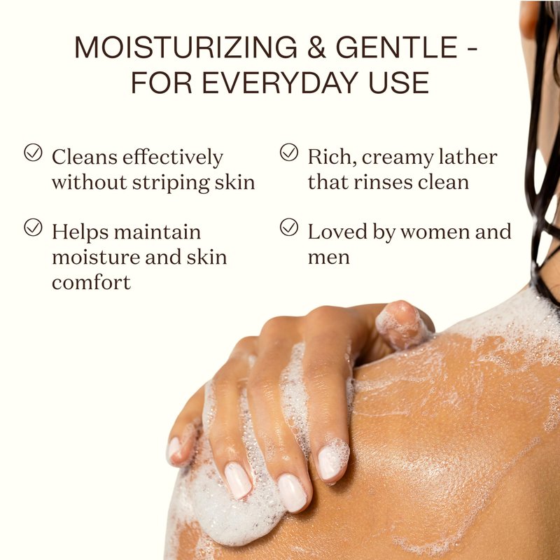 Ingreendients Natural Body Wash With Organic Ingredients - Moisturizing For Dry and Sensitive Skin, Vegan, Cruelty Free, Sulfate Free, Betaine Free (2 x 16 FL. Oz)