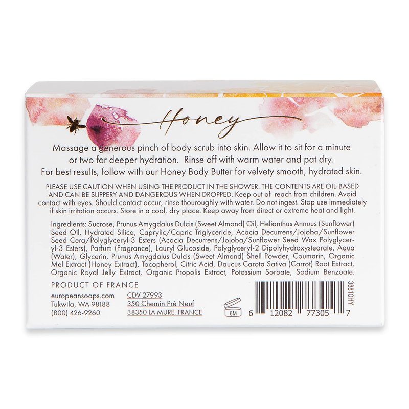 Pre de Provence Honey Collection Deeply Nourishing Body Scrub, 6.7 Fl Oz
