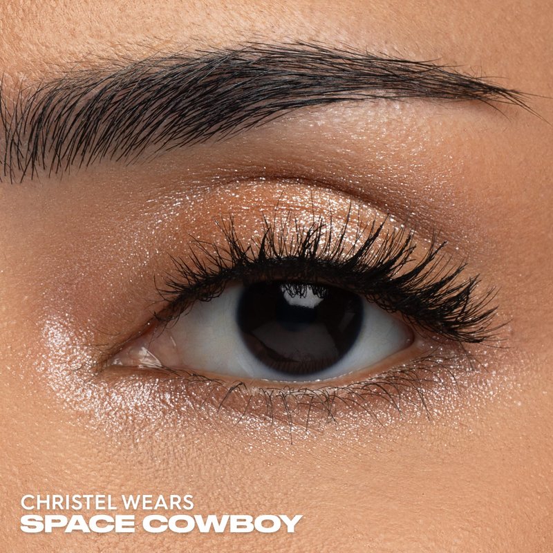 URBAN DECAY Moondust Space Cowboy + Brown Eye Pencil Makeup Set – 24/7 Moondust Glitter Eyeshadow Compact (Shimmery Champagne Gold) + 24/7 Glide-On Eyeliner Pencil (Matte Brown) – Bundle Kit